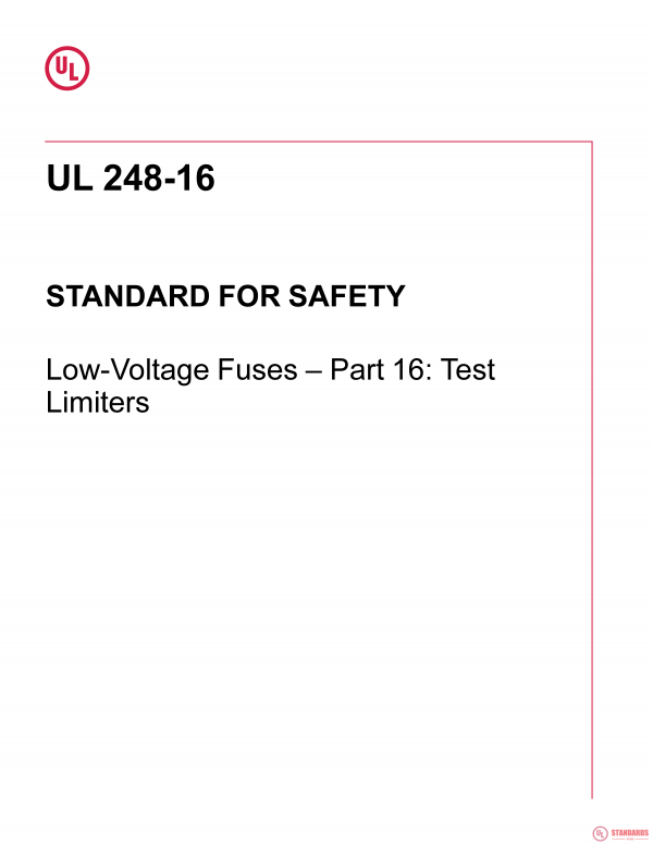 UL 248-16 PDF UL 248-16 PDF